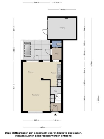 Floorplan - Espelerlaan 60, 8302 CJ Emmeloord